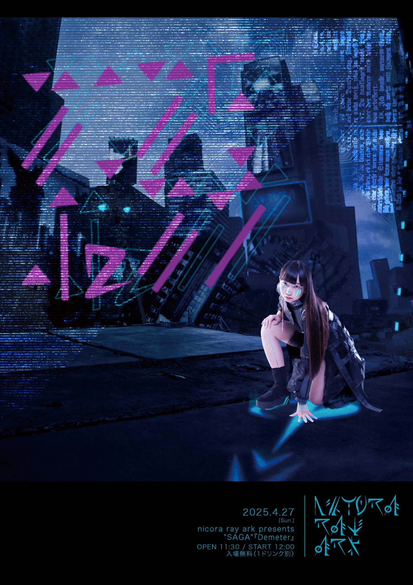 贅沢品 ray nicora ark 2曲入りDemoCD / 邦楽