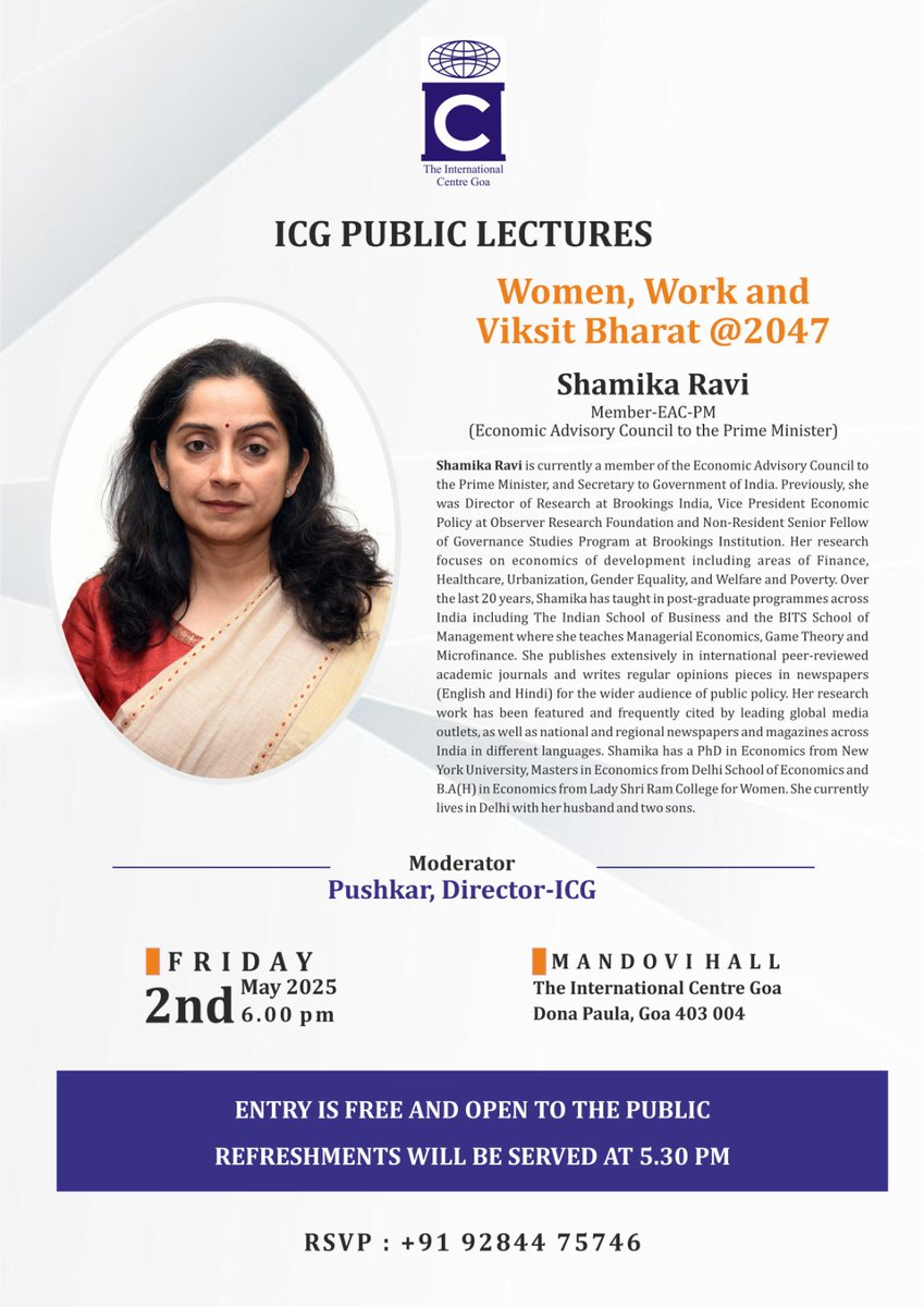 The International Centre Goa (ICG) tweet media