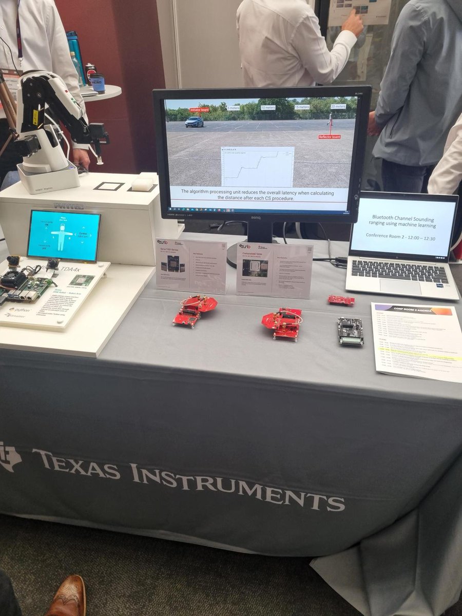 Ezurio (Formerly Laird Connectivity) (@ezurio_llc) on Twitter photo Exciting to see the <a href="/TXInstruments/">Texas Instruments</a> team in London yesterday at #HardwarePioneers promoting the latest #WiFi6 modules and connected wireless system-on-modules in the Ezurio range. The 2 parts displayed were the:
TI351 Wi-Fi 6 and Bluetooth v5.4 module is based, based on the Exciting to see the <a href="/TXInstruments/">Texas Instruments</a> team in London yesterday at #HardwarePioneers promoting the latest #WiFi6 modules and connected wireless system-on-modules in the Ezurio range. The 2 parts displayed were the:
TI351 Wi-Fi 6 and Bluetooth v5.4 module is based, based on the