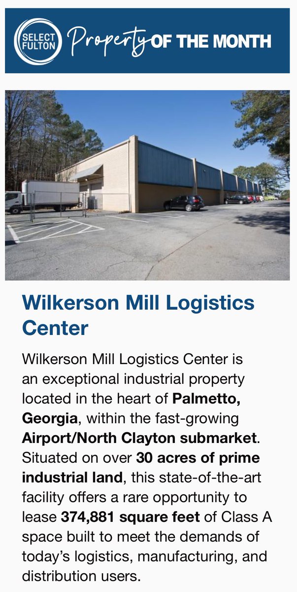 🚨 APRIL NEWSLETTER 

🔗 mailchi.mp/c28b579d41ac/s…

#EconomicDevelopment News &amp; Information 📰 peruse + share 
——————————————-

#SelectFulton #FultonCounty #RP