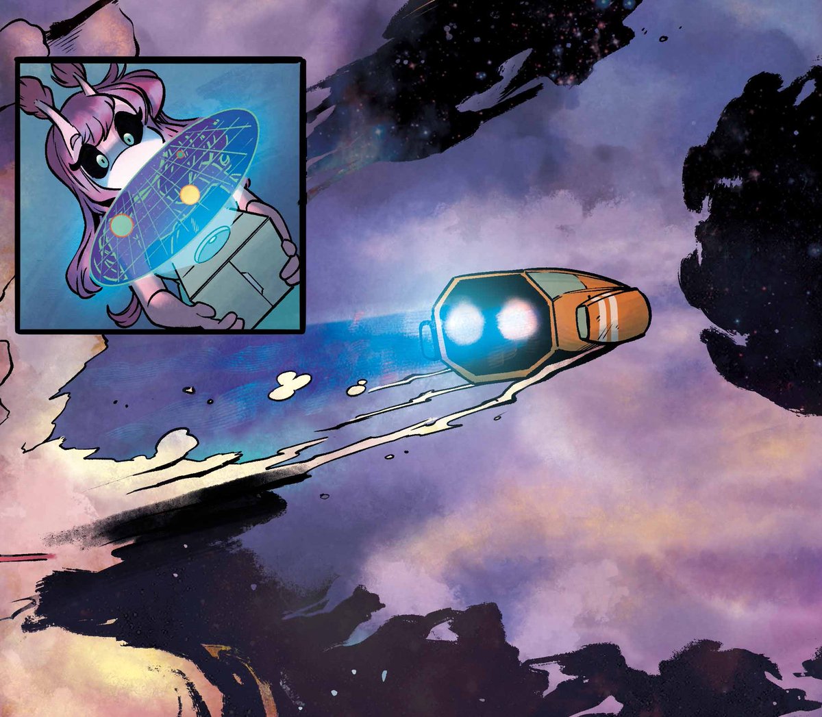 ParapsychComic's tweet image. Hello world!
Do you like Sci-Fi? What about fish and lizard themed space Sci-Fi? What about Retro-future style Sci-Fi? If any of these are in your wheelhouse, keep an eye on this account.
Want a peek? Here you go!
Art by: @jamilsart
Colours by: instagram.com/zoso97/?hl=it
