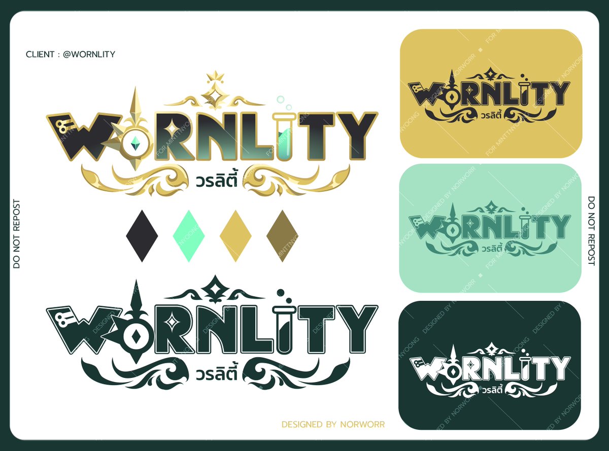 ✦ Vtuber logo ✦   
for : @.Wornlity
Design : <a href="/norworr_work/">norworr | CMS open</a>

#norwork #ตฝart #vtuber #VtuberTH #Logo