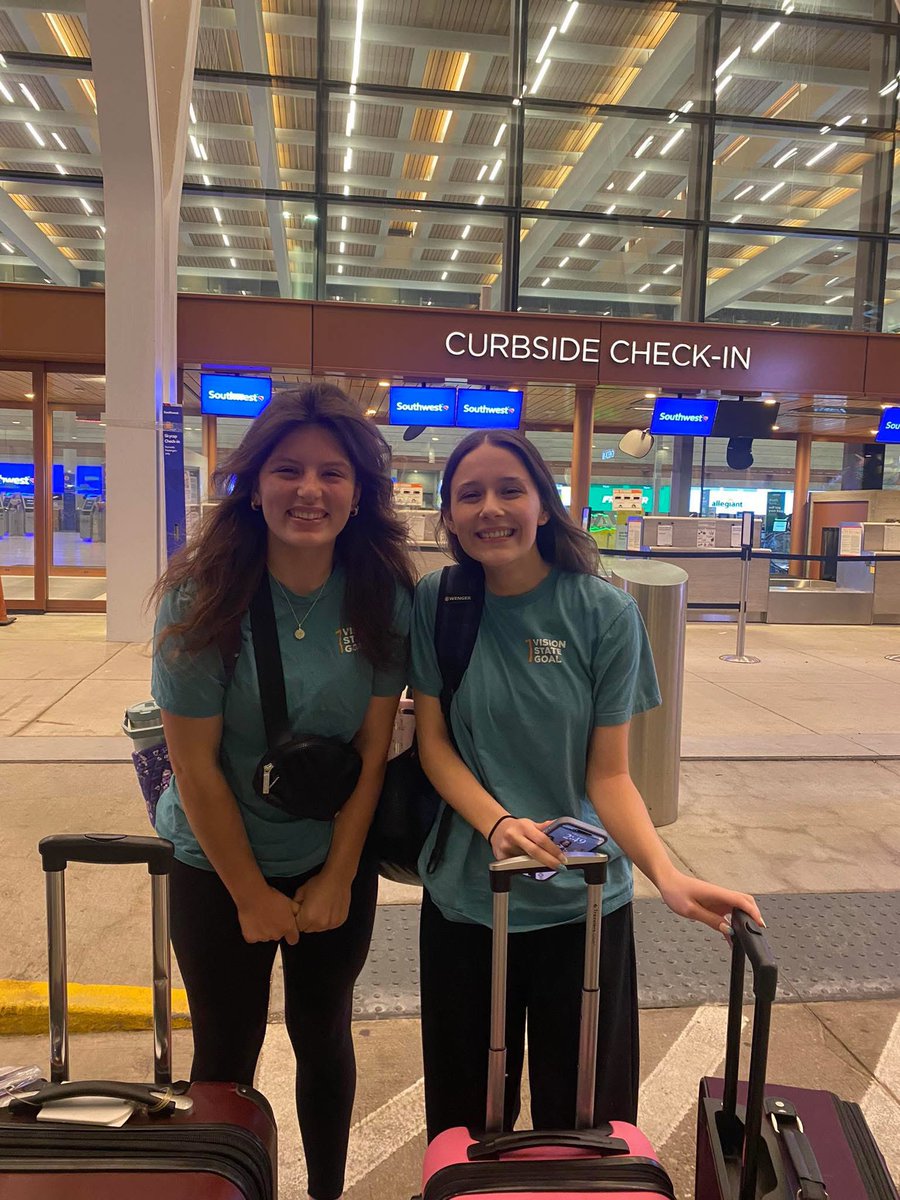 And they are off!

Good luck to Sladyr &amp; Abi at DECA International Competition in Florida!

Couldn’t be more proud!