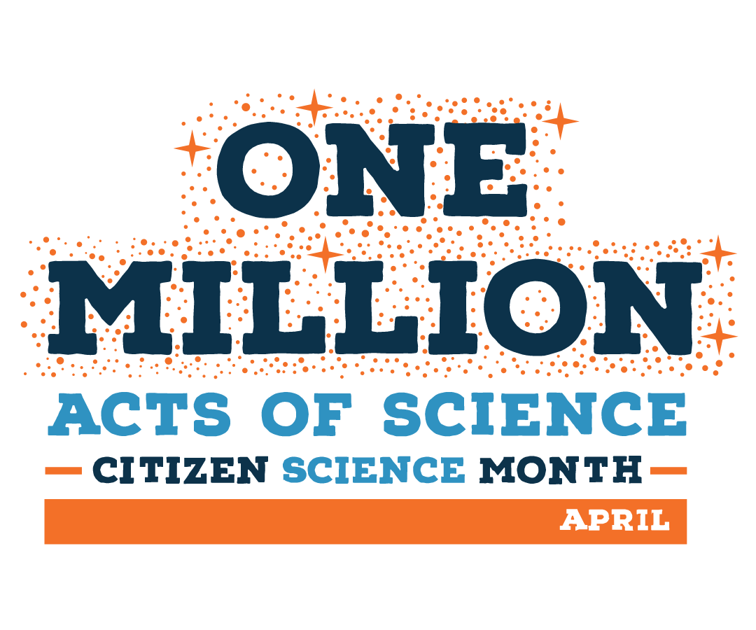 DoNASAScience's tweet photo. Did you know your #CitizenScienceMonth contributions count toward a global goal? Help us reach #OneMillionActsOfScience this month—we're over 70% of the way there! Report your participation here: https://t.co/dUA2q6hTEa https://t.co/TfjXEB0xbG