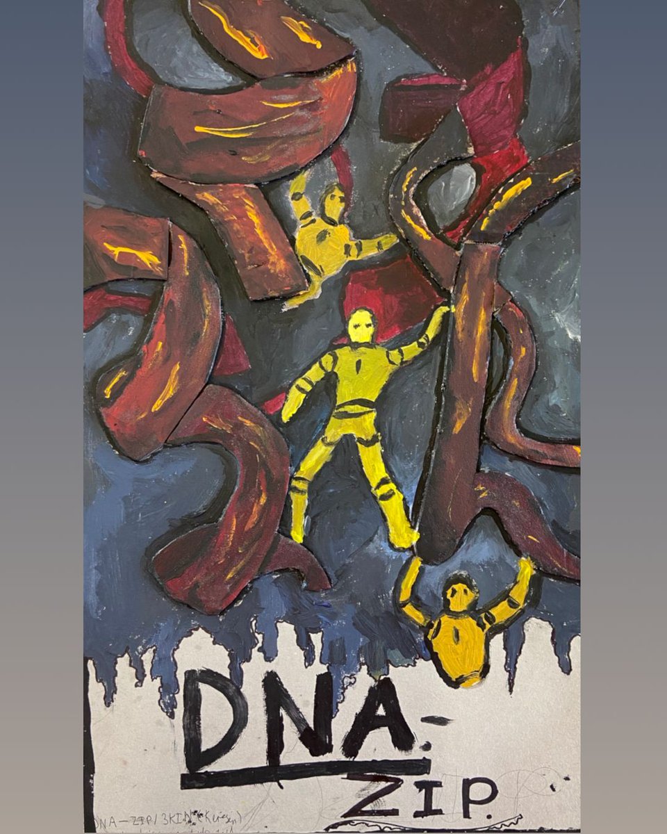Protein Data Bank (@pdbeurope) on Twitter photo Art 🎨 reflecting a sub-microscopic 🔬 view!
Art by Saffron Walden County High School (<a href="/tweetswchs/">Saffron Walden County High School</a>) student.
Scientific data inspiration
🔗 PDBe.org/3bhy/3d
More ⬇️
ebi.ac.uk/pdbe/articles/…
#SciArt #PDBart #PublicHealth Art 🎨 reflecting a sub-microscopic 🔬 view!
Art by Saffron Walden County High School (<a href="/tweetswchs/">Saffron Walden County High School</a>) student.
Scientific data inspiration
🔗 PDBe.org/3bhy/3d
More ⬇️
ebi.ac.uk/pdbe/articles/…
#SciArt #PDBart #PublicHealth