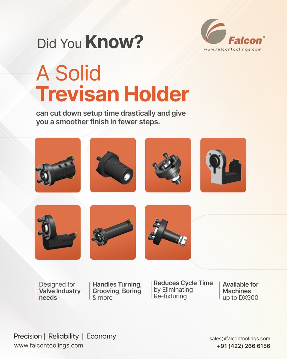 Falcon Toolings (@falcontoolings) on Twitter photo Struggling with ๐๐-๐
๐ข๐ฑ๐ญ๐ฎ๐ซ๐ข๐ง๐ during complex machining? We have made it effortless for you - Trevisan Machine Holders make life easier on the shop floor ๐โ
. Made for ๐๐ฎ๐ซ๐ง๐ข๐ง๐ , ๐๐ซ๐จ๐จ๐ฏ๐ข๐ง๐ , ๐๐จ๐ซ๐ข๐ง๐ & ๐ฆ๐จ๐ซ๐
#Trevisan #TrevisanHolder #Falcontoolings Struggling with ๐๐-๐
๐ข๐ฑ๐ญ๐ฎ๐ซ๐ข๐ง๐ during complex machining? We have made it effortless for you - Trevisan Machine Holders make life easier on the shop floor ๐โ
. Made for ๐๐ฎ๐ซ๐ง๐ข๐ง๐ , ๐๐ซ๐จ๐จ๐ฏ๐ข๐ง๐ , ๐๐จ๐ซ๐ข๐ง๐ & ๐ฆ๐จ๐ซ๐
#Trevisan #TrevisanHolder #Falcontoolings