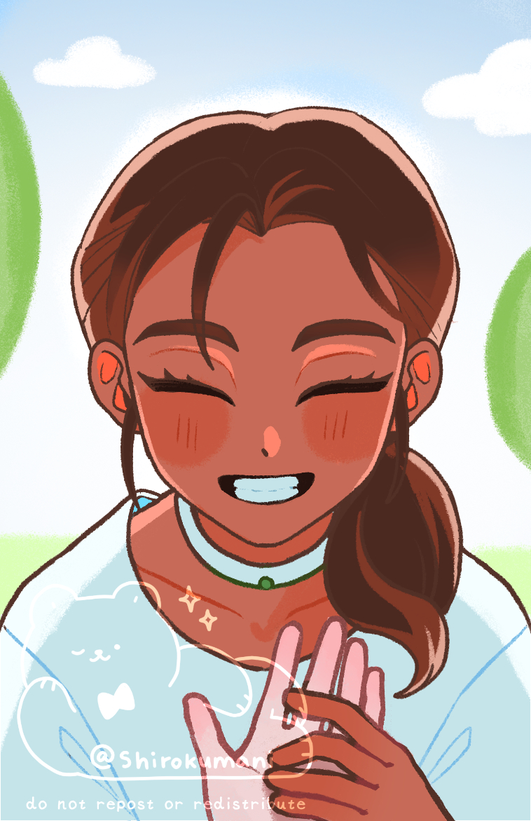 「Unshaken and sure  and without a word Yo」|mani 🧸 COMM OTWのイラスト