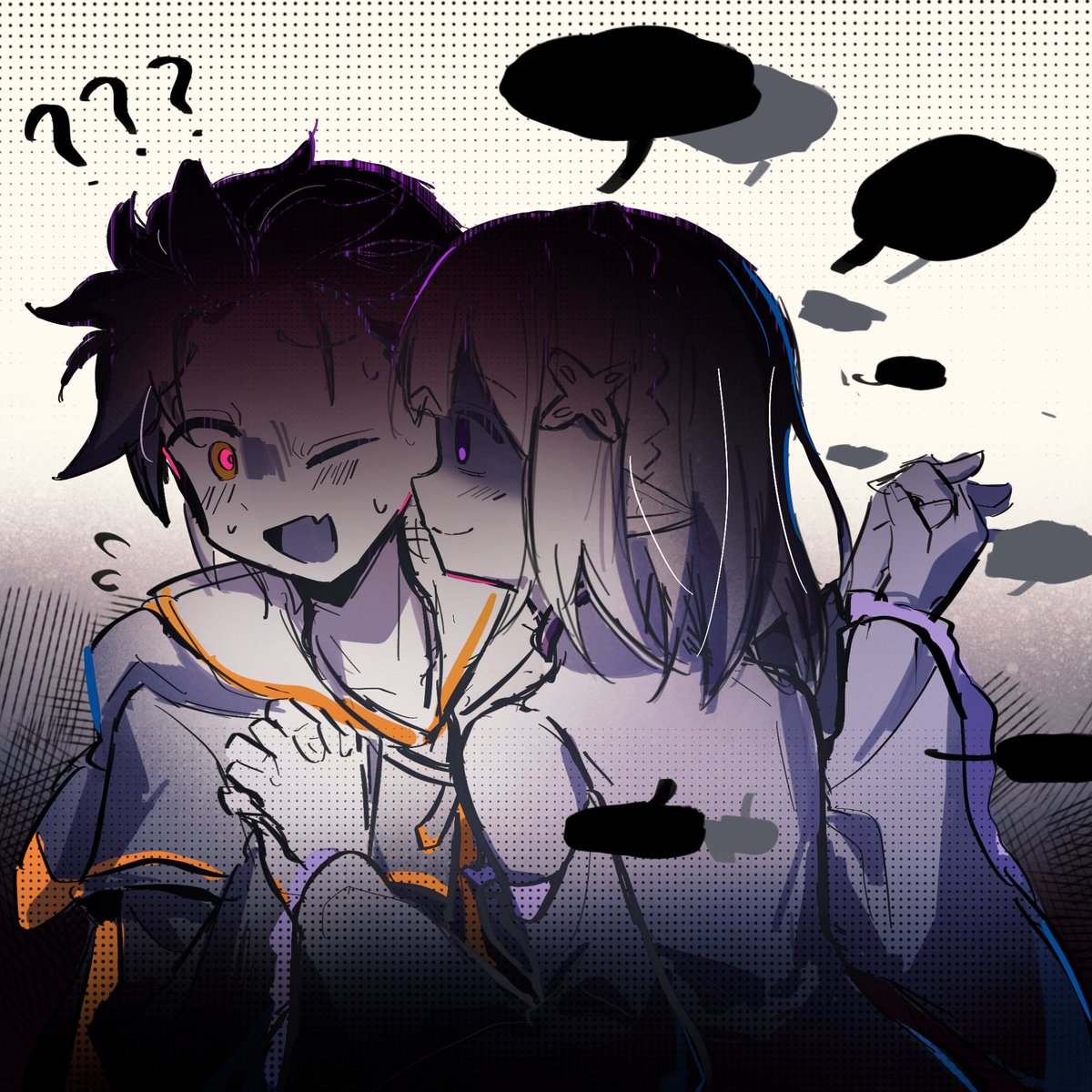 Tureluck's tweet photo. #リゼロ #rezero
傲慢昴X强欲莉娅
请以圣域昴的语气大声喊“艾米莉亚怎么可能喜欢我啊！！！” https://t.co/kTaJTWuDCC