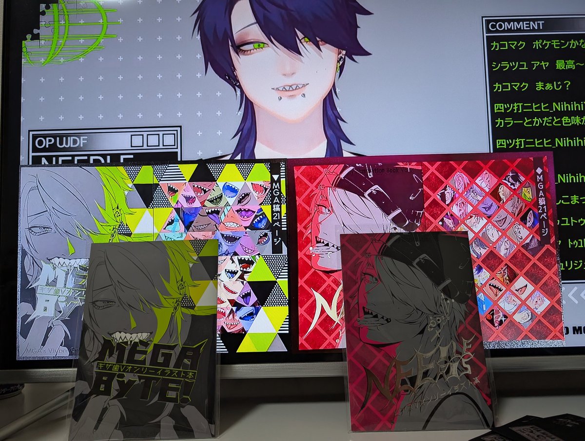 TT3HOeYeKM78644's tweet photo. 届いた!
超キラキラだった!
超ボリューム満点だった!
#MGAIST
#ピアスVオンリーイラスト本 https://t.co/ITjyfhe9eC