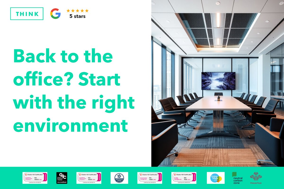 📉 Offices across the UK are seeing peak occupancy below 40% and most workplaces lack energy 83% of the time.

A spotless, professional space shows staff you care and sets the tone for productivity.

Read more <a href="/fmjtoday/">Facilities Management Journal (FMJ)</a>: ow.ly/XvQf50VAJAk

#officecleaning #employeewellbeing