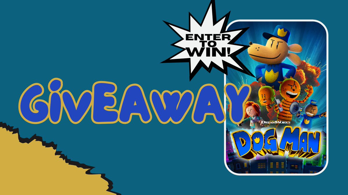 {Giveaway} — DOG MAN (2025) on Digital MA (Movies Anywhere)  
coffeeaddictedwriter.com/2025/04/giveaw…

#giveaway #DogMan #movie