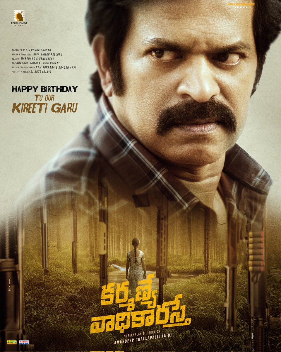 Wishing Our "KIREETI" - Brahmaji Garu a very Happy Birthday 🥳 

Your presence lights up the screen every time!

Warm wishes from the entire
Team #KarmanyeVadhikaraste 🎬

#HappyBirthdayBrahmaji 🎊

<a href="/actorbrahmaji/">Brahmaji</a> <a href="/ShatruActor/">Iam_ shatru</a> <a href="/Actor_Mahendran/">Master Mahendran 🔱</a> <a href="/adthedirector/">amardeep.challapalli</a> 
<a href="/samalabhasker/">Bhasker Samala</a>