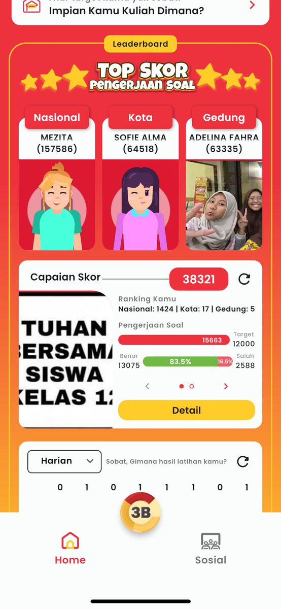 makasih yaaaaa, sbagian hidupku itu go 🫶🏻