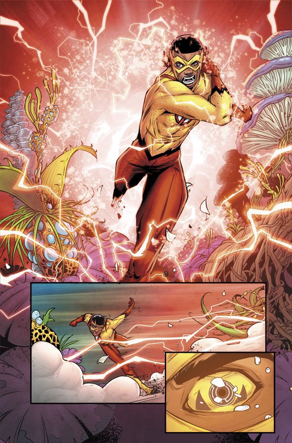 TravisMercer15's tweet image. Flash Friday!⚡️❤️💛
This Kid Flash Short was my first official Flash work for @dcofficial. It was part of the round robin challenge and was published as a backup in Superboy: man of steel number 2. Written by @BrandonEaston colors by @adalhouse edited by @katiekubert