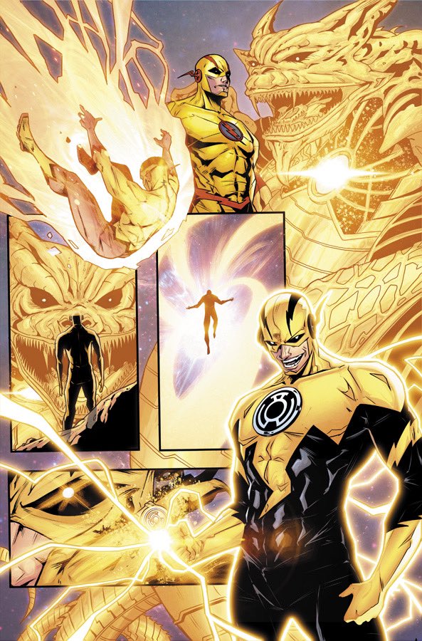 TravisMercer15's tweet image. Flash Friday!⚡️❤️💛
This Kid Flash Short was my first official Flash work for @dcofficial. It was part of the round robin challenge and was published as a backup in Superboy: man of steel number 2. Written by @BrandonEaston colors by @adalhouse edited by @katiekubert