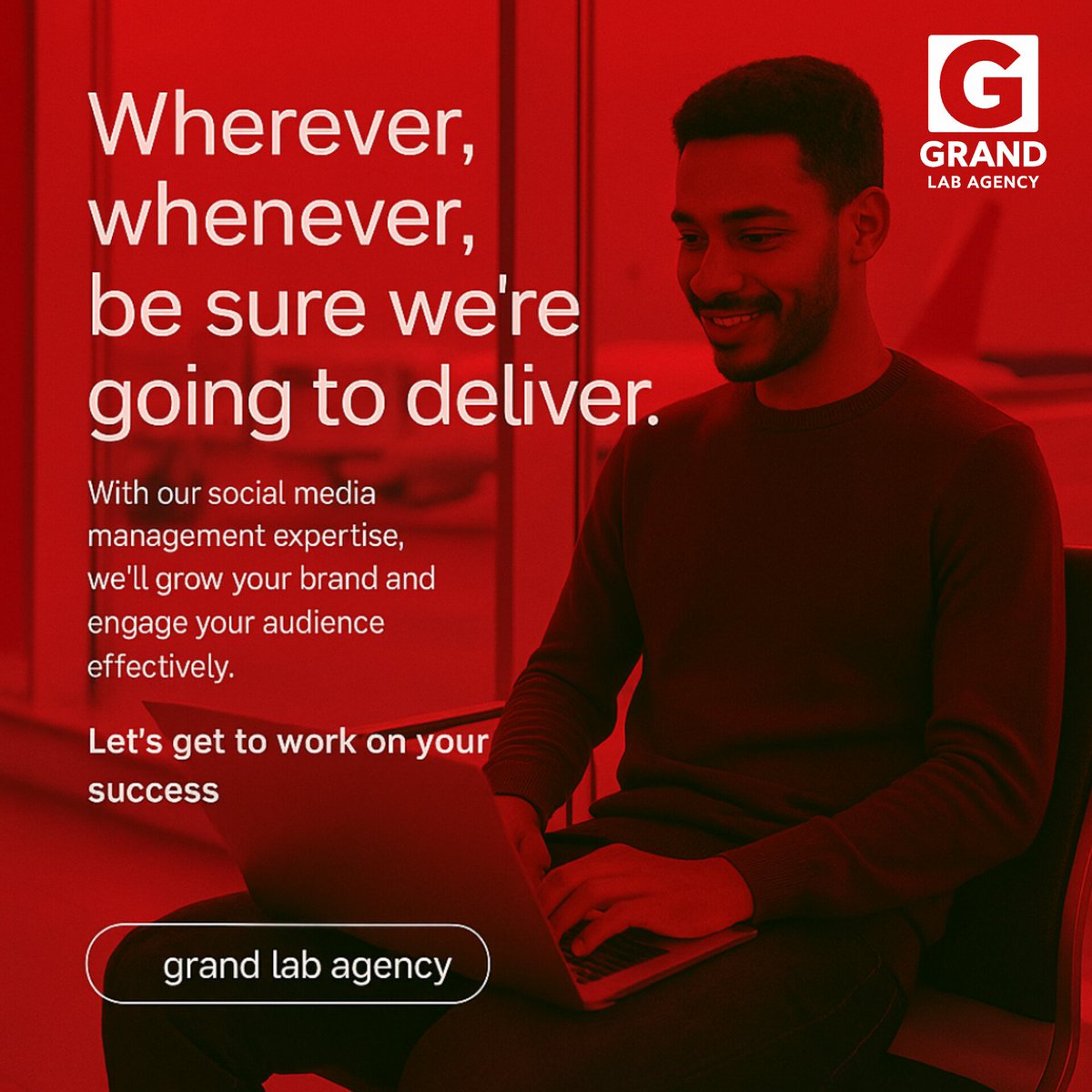 GrandLabAgency's tweet image. It doesn’t matter where you’re at or what time it is—we stay ready.

Now hit us up and let us run your socials like the baddies we are👌