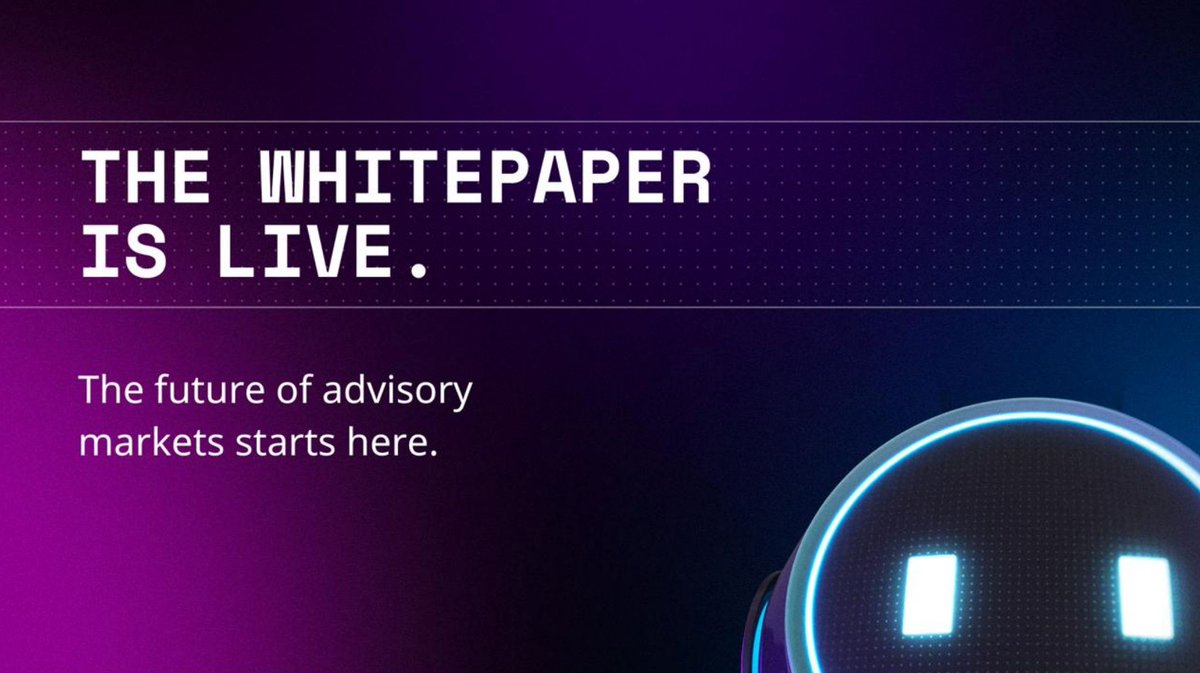 The whitepaper is live.
The future of advisory markets starts here. ↓
🔗 docs.echooagent.ai
