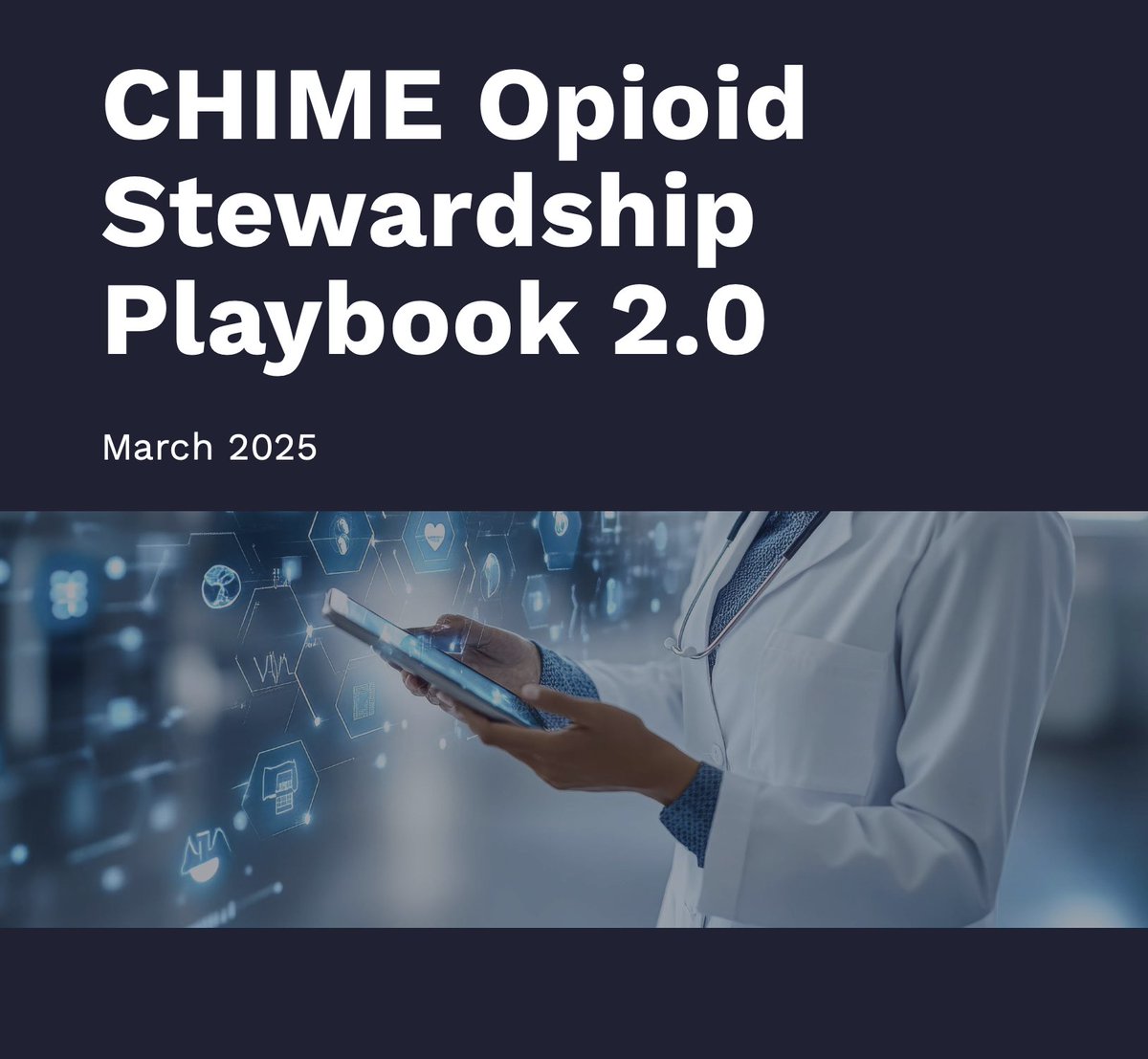 📢 Attention health IT leaders! Don't miss our Opioid Stewardship Playbook 2.0! Packed with strategies to tackle the #OpioidCrisis effectively.

👉 Explore screening tools, risk scoring, data sharing, and more. Download: bit.ly/42Iyv3s

#Opioids #healthIT #42CFRPart2