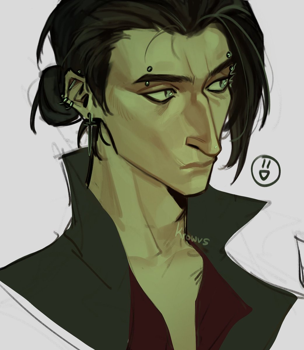 silco doodle but he has piercings