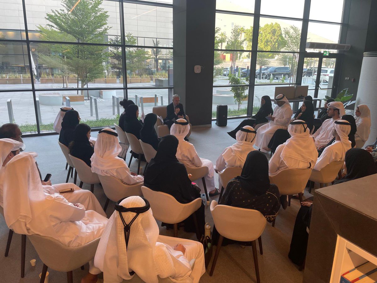 Interesting prospects in tripartite cooperation for business and development for 🇫🇮🇦🇪. The action-packed days included also Diplomatic Majlis at AGDA, our cooperation continues strong 💪