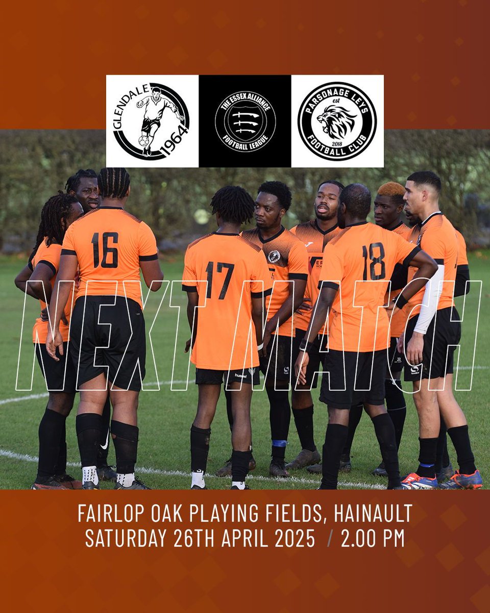 Glendale FC (@glendalefc_) on Twitter photo π‘ππ«π§ πππ«π§π¨π₯π
Final game of the season tomorrow, closing it out as it began with <a href="/ParsonageLeys/">Parsonage Leys F.C.</a> the opponents at Fairlop
#Dales #COYD #Season61 π‘ππ«π§ πππ«π§π¨π₯π
Final game of the season tomorrow, closing it out as it began with <a href="/ParsonageLeys/">Parsonage Leys F.C.</a> the opponents at Fairlop
#Dales #COYD #Season61