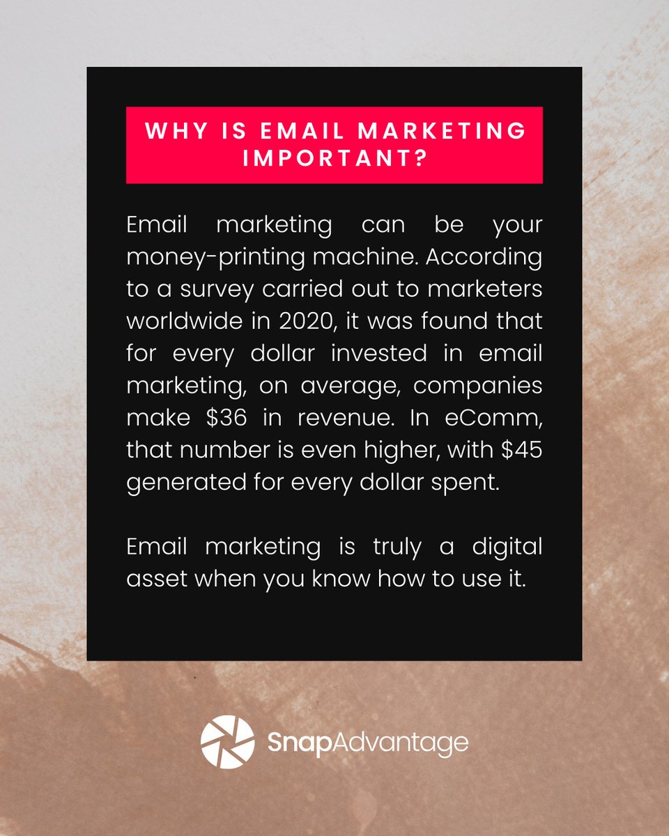 SnapAdvantage's tweet image. Cinderella wanted a pretty dress and a carriage. Founders? They want smart, scalable ways to make money on autopilot. ✨📩

If you're ready to turn your email list into a revenue-generating machine, SnapAdvantage is here to help.

Let’s connect. #EmailMarketing #EmailList