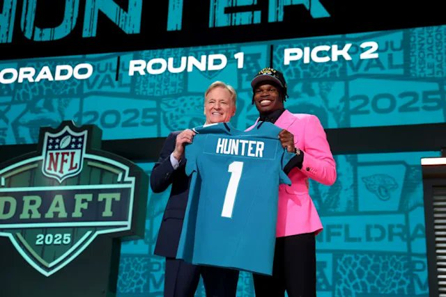 md_1010xl's tweet image. The #JaguarsToday question of the day: "Name the ONE player that you most want the Jacksonville Jaguars to draft during day two (rounds 2 and 3) of the 2025 #NFLDraft." #DUUUVAL