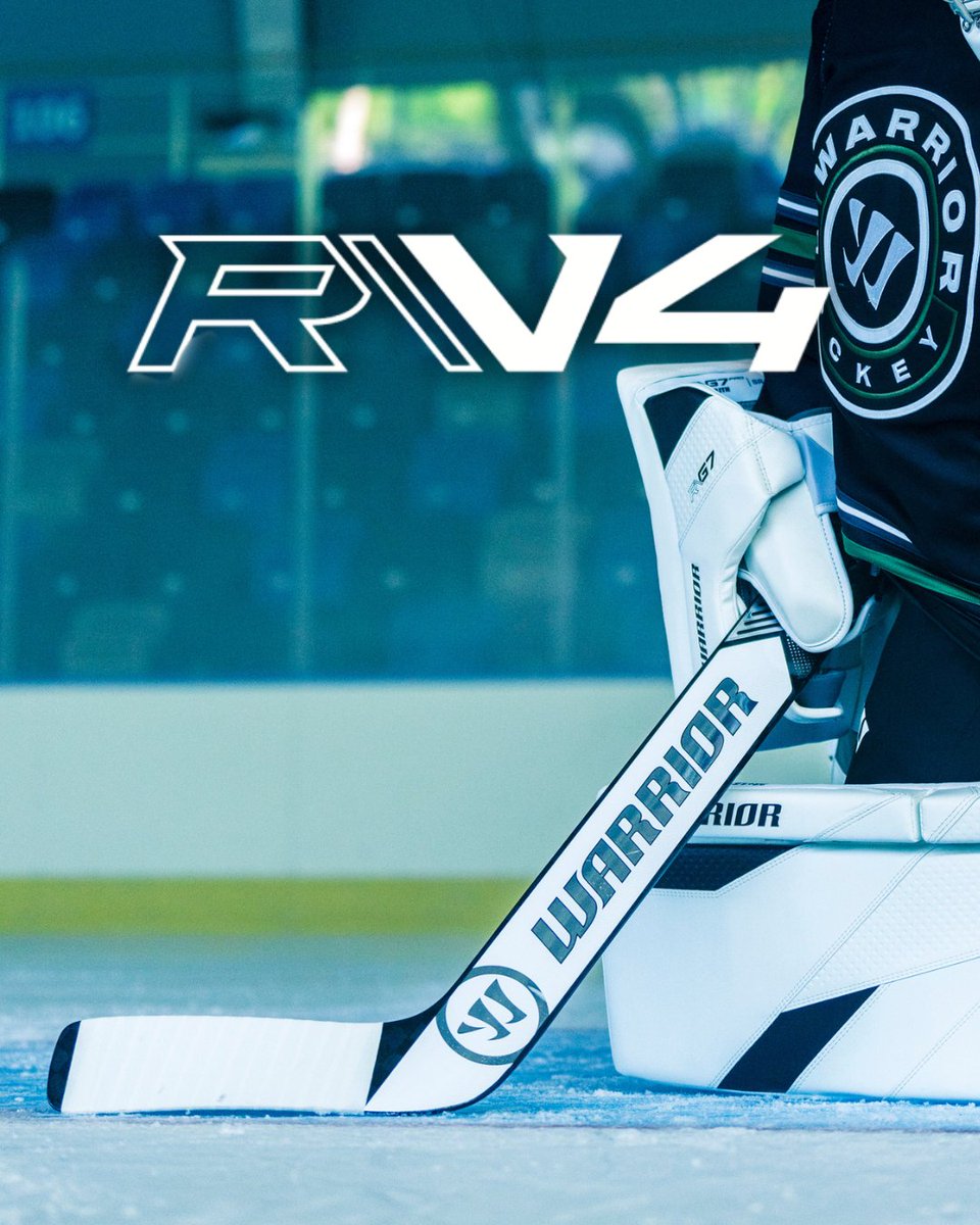 Our toughest mid kick goalie stick yet, with enhanced durability against puck impact and elite level control in the crease. Meet the new RV4.

Get yours now! Available online and in-store at select retailers. 

#WarriorHockey #WarriorGoalie #BreakTHROUGH