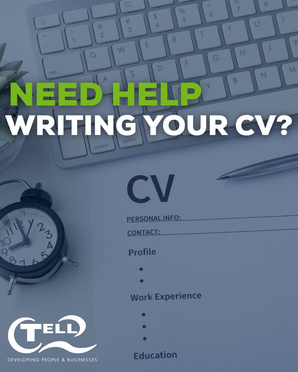 Need help writing your CV?  

Here are some top tips:

✔️Keep it clear and concise
✔️Highlight your key skills and achievements
✔️Use a clean, professional format 

#TheTellOrganisation #Scotland #CVTips #JobSearch