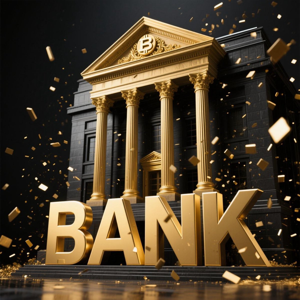 $BANK PROTOCOL

Treasury Mirror Trading + Deflationary MODEL

✦ Smart Treasury Algorithm drives a self-reinforcing economic spiral
✦ Fixed supply of 7.77 million tokens, amplified scarcity through infinite deflation
✦ Rewards $USDT dividend when users burn $BANK Token