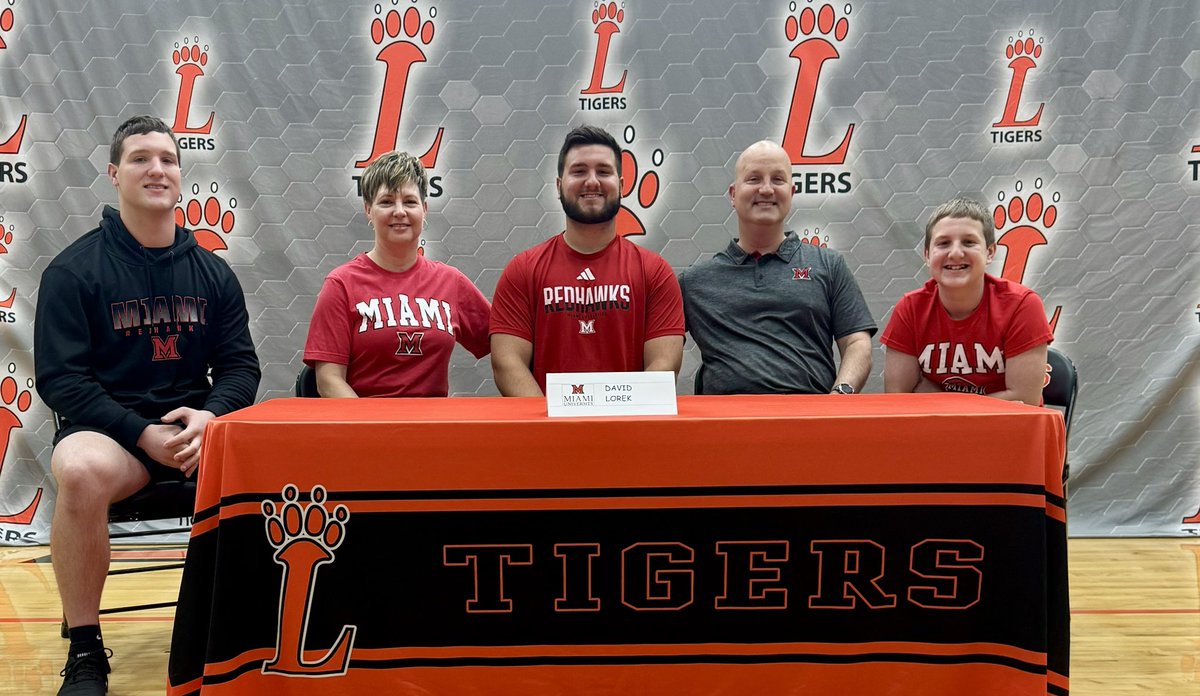 Jayson Bruce (@lhstigerad) on Twitter photo Congratulations to David Lorek on signing on to further his Track and Field career and education at <a href="/miamiuniversity/">Miami University</a> We are so excited to watch you do great things! <a href="/Loveland_AsstAD/">Shayne Lyons</a> <a href="/LovelandTigers/">Loveland Tigers</a> Congratulations to David Lorek on signing on to further his Track and Field career and education at <a href="/miamiuniversity/">Miami University</a> We are so excited to watch you do great things! <a href="/Loveland_AsstAD/">Shayne Lyons</a> <a href="/LovelandTigers/">Loveland Tigers</a>