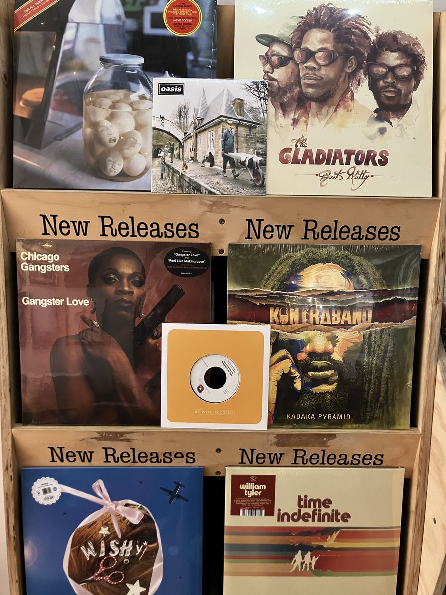 The Vinyl Whistle (@whistle_shop) on Twitter photo & there’s more….
All Seeing I
The Gladiators
Chicago Gangsters
<a href="/Kabakapyramid/">The Kalling</a>
<a href="/wishy_music_777/">Wishy</a>
<a href="/williamtylertn/">william tyler</a>
& a copy of classic 7s from
<a href="/oasis/">Oasis</a>
& Arethra Franklin & there’s more….
All Seeing I
The Gladiators
Chicago Gangsters
<a href="/Kabakapyramid/">The Kalling</a>
<a href="/wishy_music_777/">Wishy</a>
<a href="/williamtylertn/">william tyler</a>
& a copy of classic 7s from
<a href="/oasis/">Oasis</a>
& Arethra Franklin