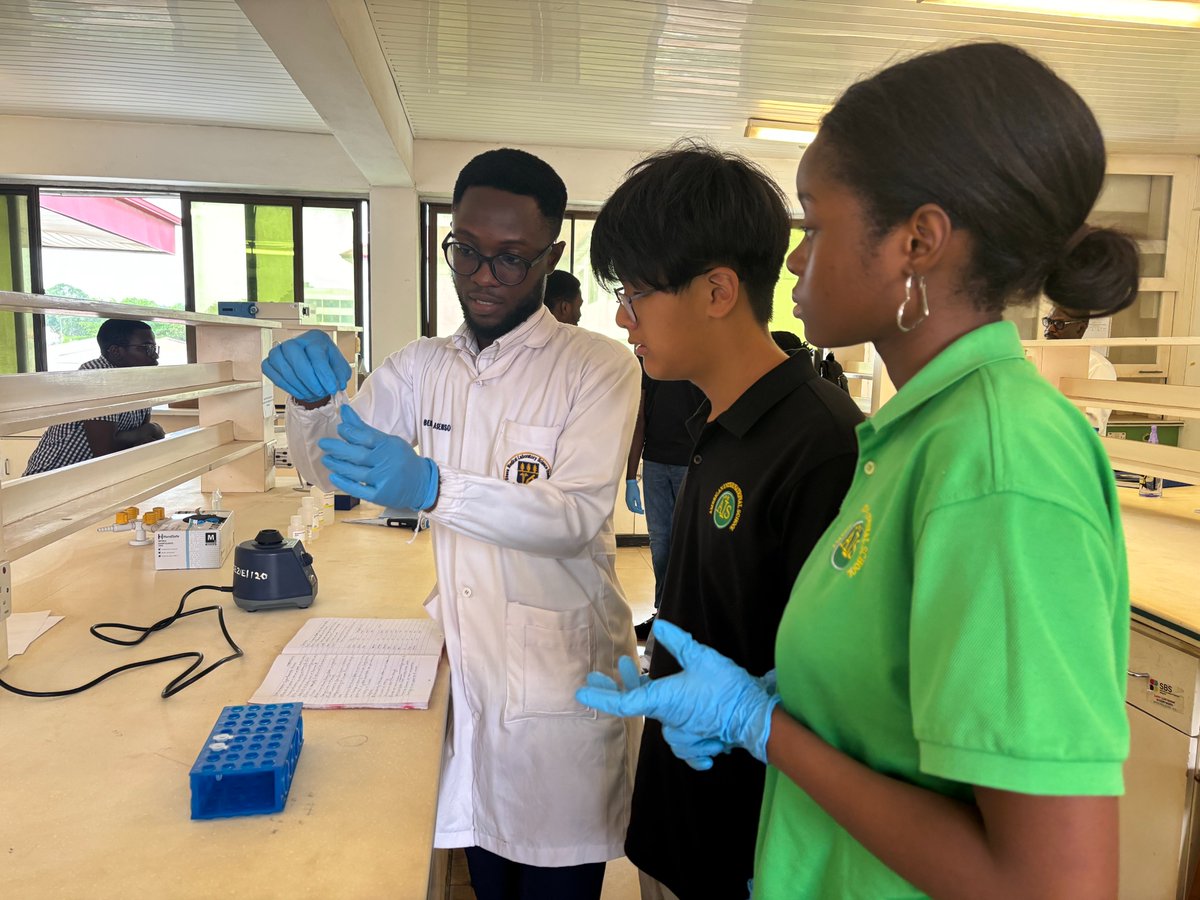 AMR @WACCBIP (@amr_waccbip) on Twitter photo DNA Celebration Day - 2
The participants were guided through DNA extraction procedures to celebrate #DNADay 2025 <a href="/AMR_WACCBIP/">AMR @WACCBIP</a> <a href="/WACCBIP_UG/">WACCBIP</a> <a href="/gordon_awandare/">Gordon Awandare</a> <a href="/IsawumiAbiola/">Isawumi Abiola</a> <a href="/UnivofGh/">University of Ghana</a> <a href="/the_ACEProject/">Africa Higher Ed. Centers of Excellence-ACE Impact</a> #STEM #STEMeducation DNA Celebration Day - 2
The participants were guided through DNA extraction procedures to celebrate #DNADay 2025 <a href="/AMR_WACCBIP/">AMR @WACCBIP</a> <a href="/WACCBIP_UG/">WACCBIP</a> <a href="/gordon_awandare/">Gordon Awandare</a> <a href="/IsawumiAbiola/">Isawumi Abiola</a> <a href="/UnivofGh/">University of Ghana</a> <a href="/the_ACEProject/">Africa Higher Ed. Centers of Excellence-ACE Impact</a> #STEM #STEMeducation