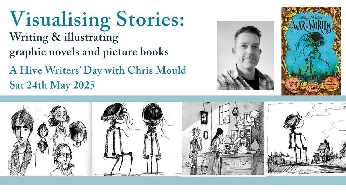 Hive Young Writers Network (@hivesouthyorks) on Twitter photo Aged 14 to 25? Interested in writing & illustrating graphic novels & picture books? Then join us Sat 24 May for Visualising Stories: a Hive writers’ day with the incredible Chris Mould <a href="/FaberBooks/">Faber Books</a> for all things graphical! All levels/interests welcome✍️♥️🖌️hivesouthyorkshire.com/visualising-st… Aged 14 to 25? Interested in writing & illustrating graphic novels & picture books? Then join us Sat 24 May for Visualising Stories: a Hive writers’ day with the incredible Chris Mould <a href="/FaberBooks/">Faber Books</a> for all things graphical! All levels/interests welcome✍️♥️🖌️hivesouthyorkshire.com/visualising-st…