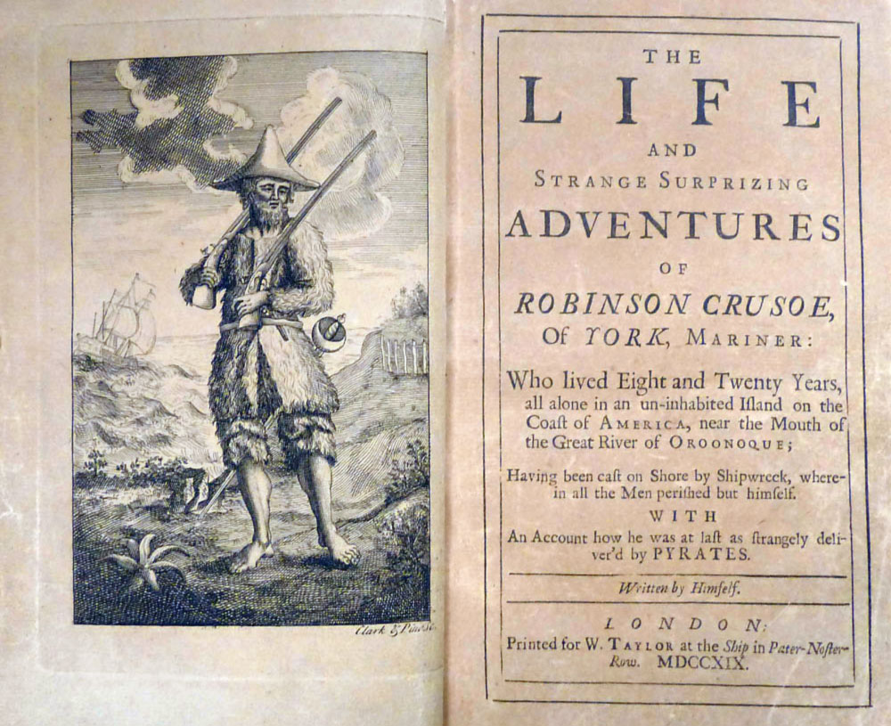 📚 #CuriosidadLiteraria
Tal día como hoy, en 1719, se publicó Robinson Crusoe de Daniel Defoe, considerada la primera novela en inglés.
¿Sabías que está basada en hechos reales?
#Literatura #RobinsonCrusoe
