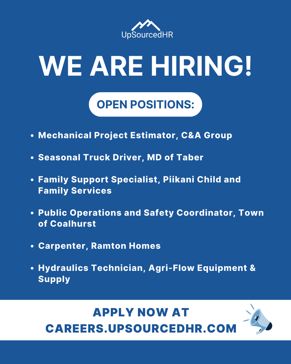UpSourcedHR's tweet photo. New opportunities available!  Apply today at https://t.co/zWhBAxLzTf https://t.co/WqW3ng1IZT