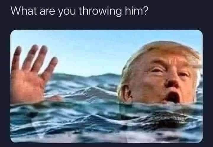 I am throwing him an Anchor ⚓️
