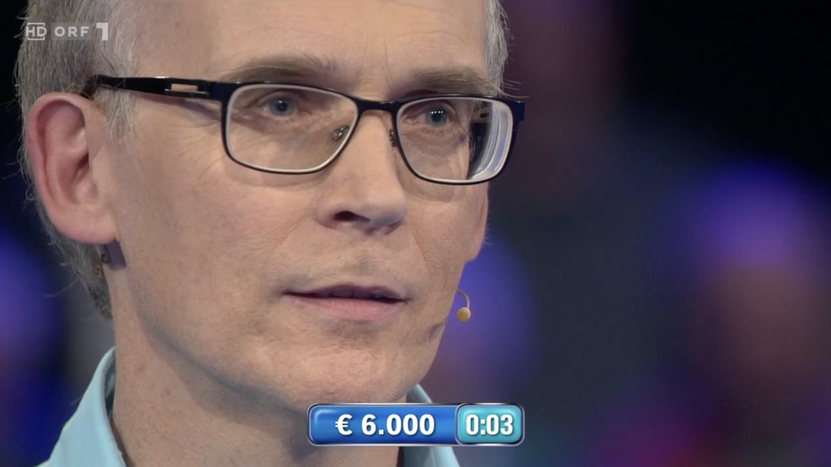 Gerade läuft im ORF die Wiederholung der Folge 27 von <a href="/GefragtGejagt/">Gefragt – Gejagt</a> aus dem Jahr 2015. Einer der Kandidaten war nicht zum letzten Mal dabei... 🙂
(cc <a href="/Quizdoktor/">Thomas Kinne🎗🧡🧡</a>)