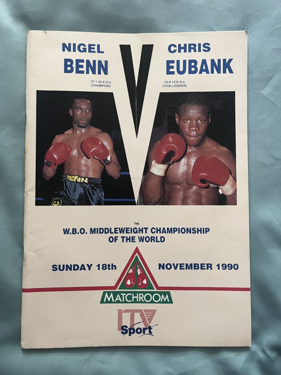 What with all the fight hype it reminded me of one of the best nights boxing I've ever witnessed, with real world championship class fighters