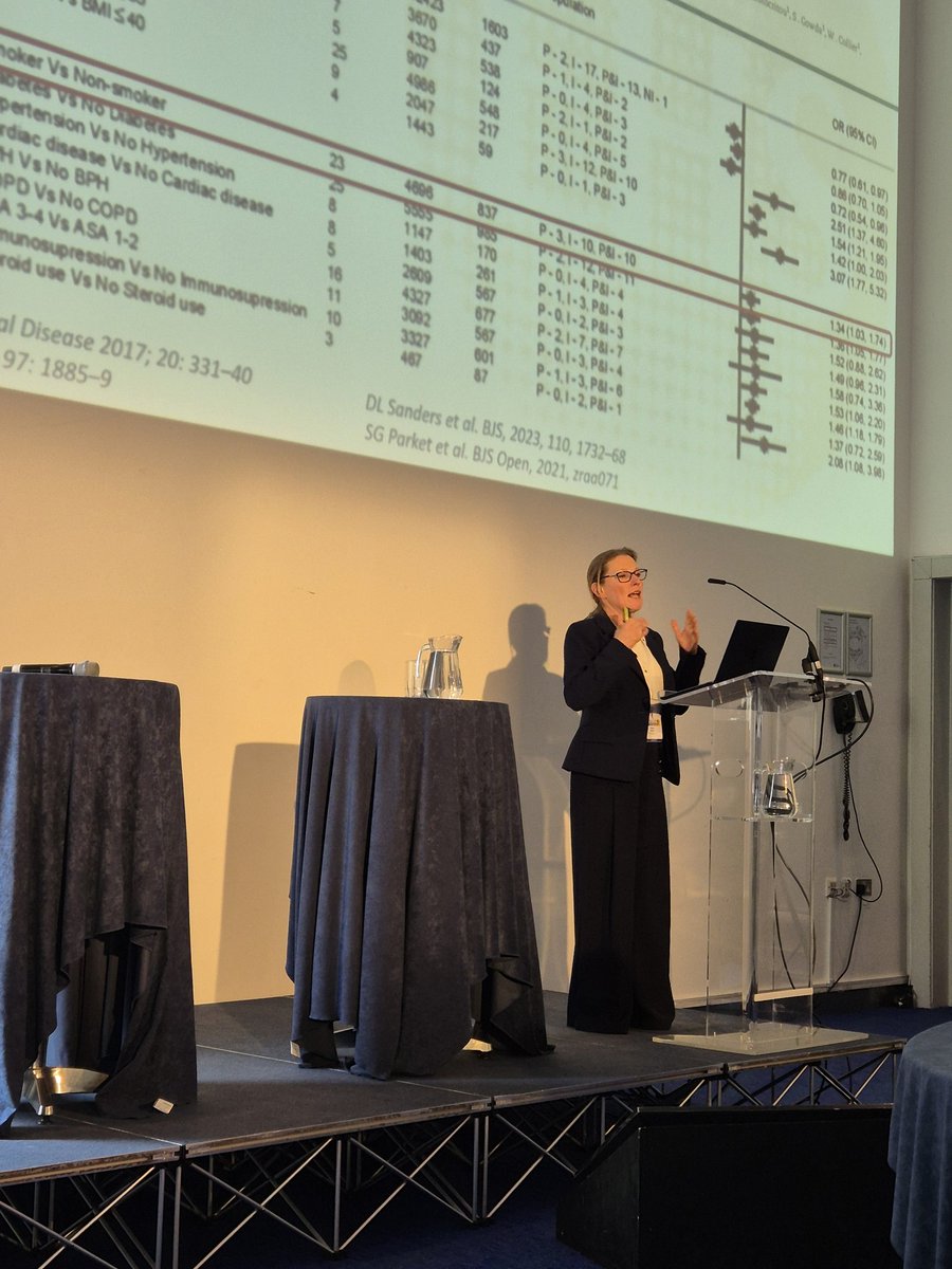 SueB (@littlemissileo) on Twitter photo Hearing now from current <a href="/BritishHernia/">British Hernia Society</a> President <a href="/StellaSmithSurg/">Stella</a> about patient risk factors for #ParastomalHernia
<a href="/eurohernias/">European Hernia Society</a> <a href="/ACPGBI/">@ACPGBI</a> Hearing now from current <a href="/BritishHernia/">British Hernia Society</a> President <a href="/StellaSmithSurg/">Stella</a> about patient risk factors for #ParastomalHernia
<a href="/eurohernias/">European Hernia Society</a> <a href="/ACPGBI/">@ACPGBI</a>