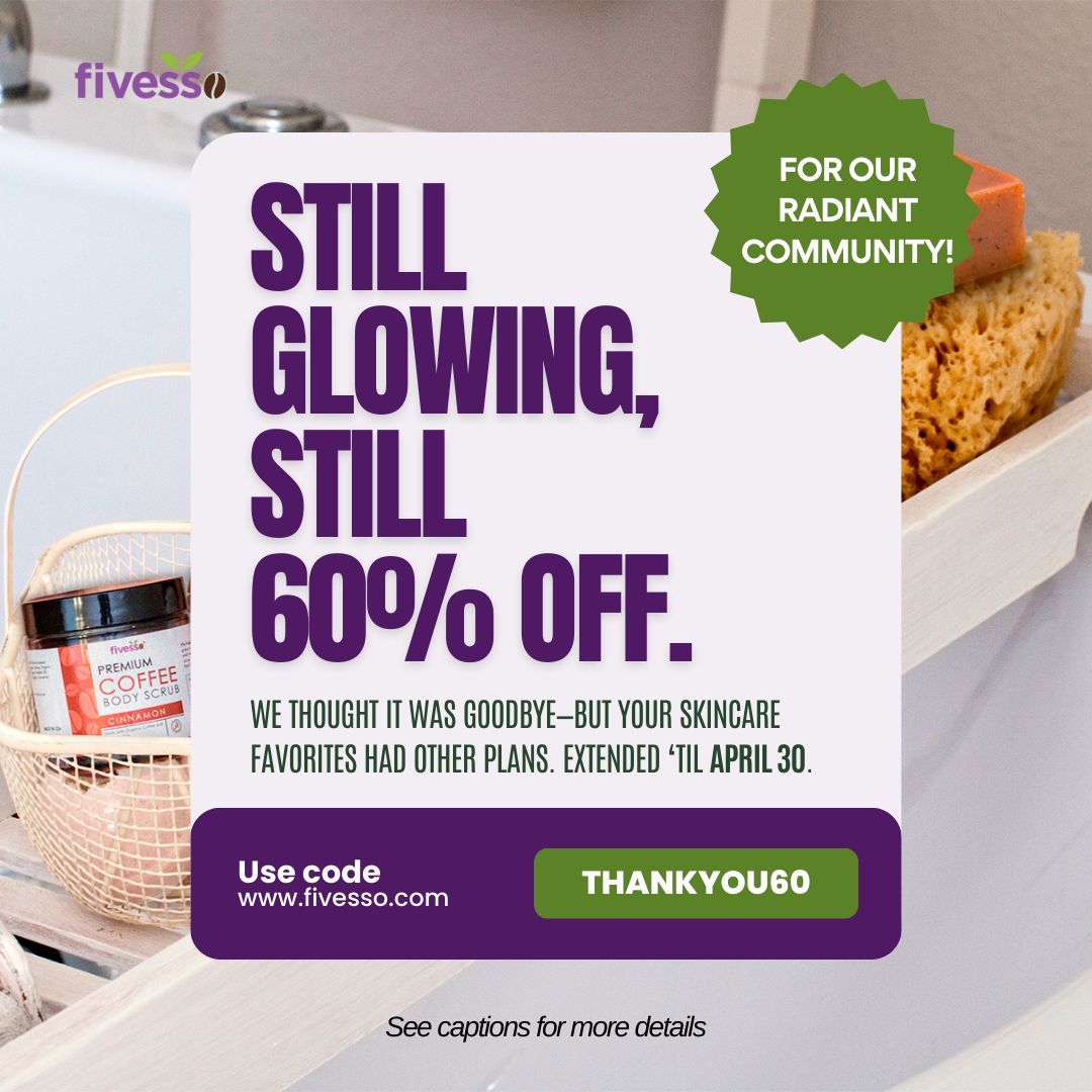 onlyfivesso's tweet photo. When something feels just right, why rush it?

Our clearance sale has captured more hearts than we imagined and to make sure everyone gets their moment, we’ve extended the sale through April 30! Take advantage of 60% off all items, and enjoy free shipping on orders over $50. https://t.co/HKml1WcihC