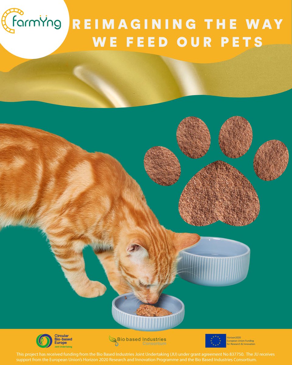 Rethinking animal nutrition means turning to nature’s most efficient ally: insects. 🐛 At Farmÿng, we create high-performance, eco-friendly ingredients like Protein70 &amp; Oil 6-9—supporting pet health while protecting the planet. 🌍 #InsectProtein #Farmyng #Sustainability