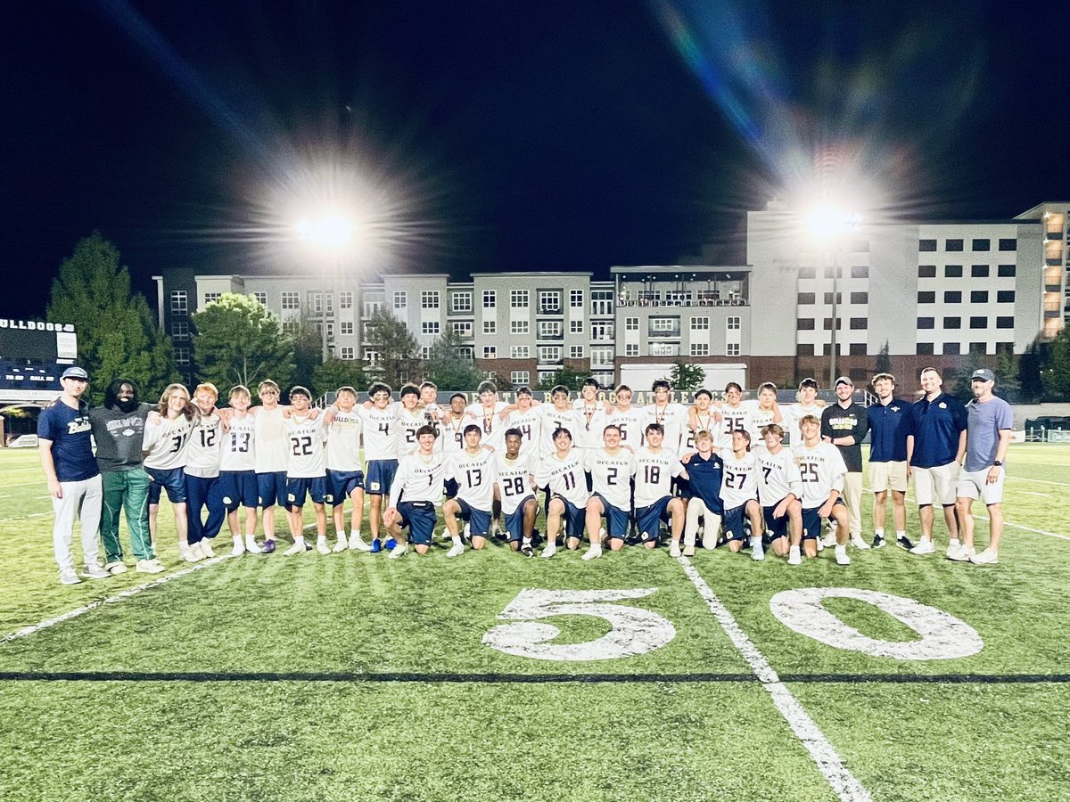 DecaturBulldogs's tweet image. What a night! We celebrated our Boys’ Lacrosse seniors and captured the Area Championship!

Thank you, seniors, for your leadership and grit—your legacy is locked in. #StateBound #GoBulldogs