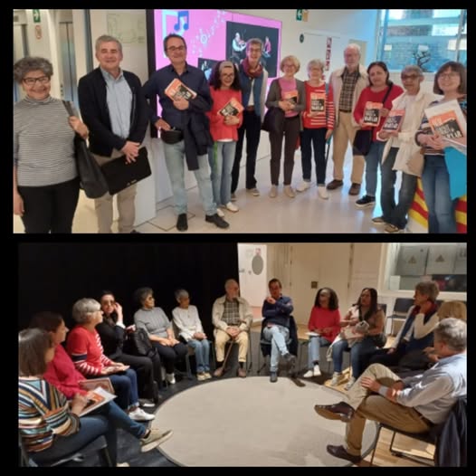 Club de lectura per a parelles lingüístiques📷

El llibre triat per a aquest segon període és "Hem hagut de marxar" de Laia de Ahumada.

Moltes gràcies a tots i totes per formar-ne part i per assistir-hi. 📷
<a href="/cpnlcat/">Consorci per a la Normalització Lingüística</a> <a href="/vxlcat/">Voluntariat per la llengua</a>