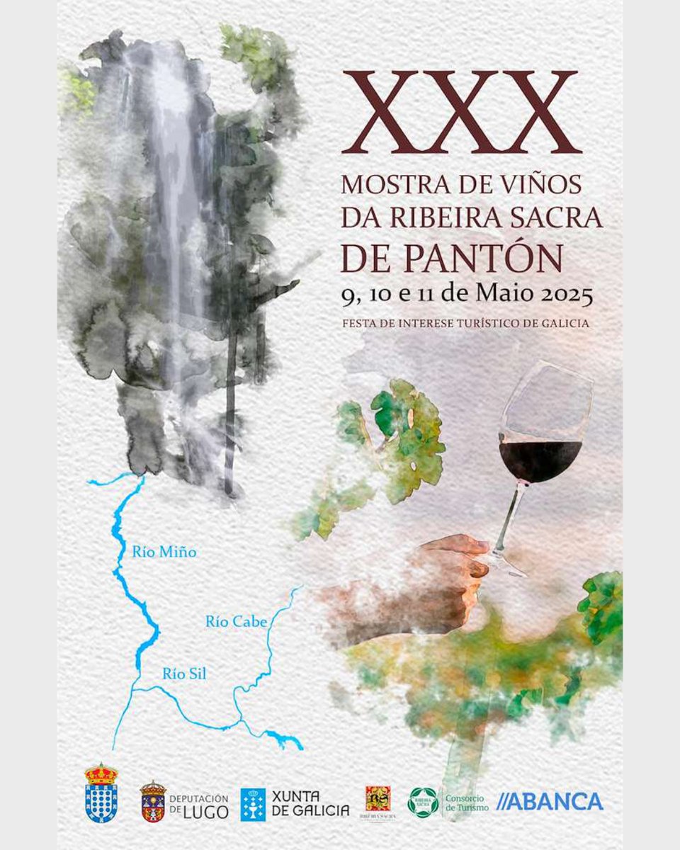 Mostra de Viños da Ribeira Sacra - Pantón 🍇🍷

Este fin de semana, achegámonos á tradición vitivinícola da nosa D.O. na Mostra de Viños de Pantón. Ven probar os mellores caldos das nosas adegas e celebrar xuntos o sabor auténtico da Ribeira Sacra.