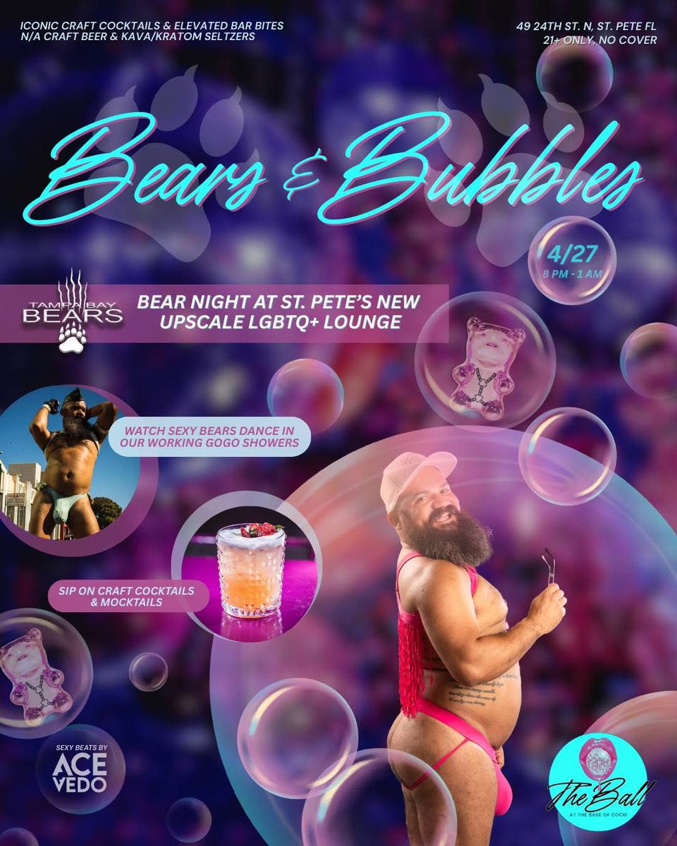 Dancing this Sunday at the Ball St Pete this Sunday. An event by <a href="/tampabaybears/">Tampa Bay Bears</a>
