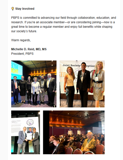 Pancreatobiliary Pathology Society (@pbpath) on Twitter photo Letter from PBPS President, Dr. Michelle Reid <a href="/MichelleReidMD/">Michelle Reid MD</a> highlighting PBPS's 10th anniversary 🎉 at USCAP 2025 and updates on upcoming events in Palm Springs, Vienna, Orlando, and Bangkok. Letter from PBPS President, Dr. Michelle Reid <a href="/MichelleReidMD/">Michelle Reid MD</a> highlighting PBPS's 10th anniversary 🎉 at USCAP 2025 and updates on upcoming events in Palm Springs, Vienna, Orlando, and Bangkok.