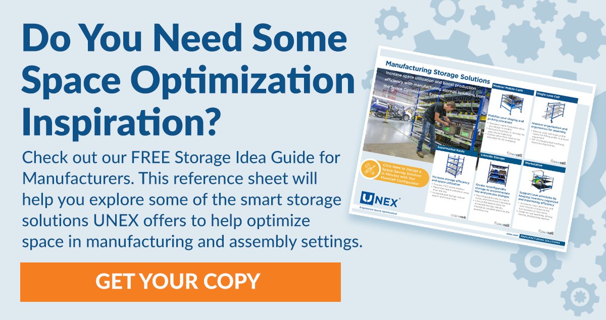 💡Do you need storage inspiration for your manufacturing floor? Our FREE Storage Idea Guide is packed with smart, space-saving solutions from UNEX that help you optimize every inch of your facility. 
#UNEX #Manufacturing #StorageSolutions
hubs.li/Q03jSw7M0