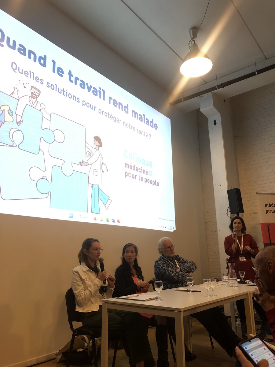 De vertrouwensband met patiënten wordt vernietigd door de sanctionering van artsen. Dat horen we op een heel interactieve sessie over de rol van de huisarts voor langdurig zieken. 

Veel bereidheid tot actie in de zaal! 

#sancties #huisartsen