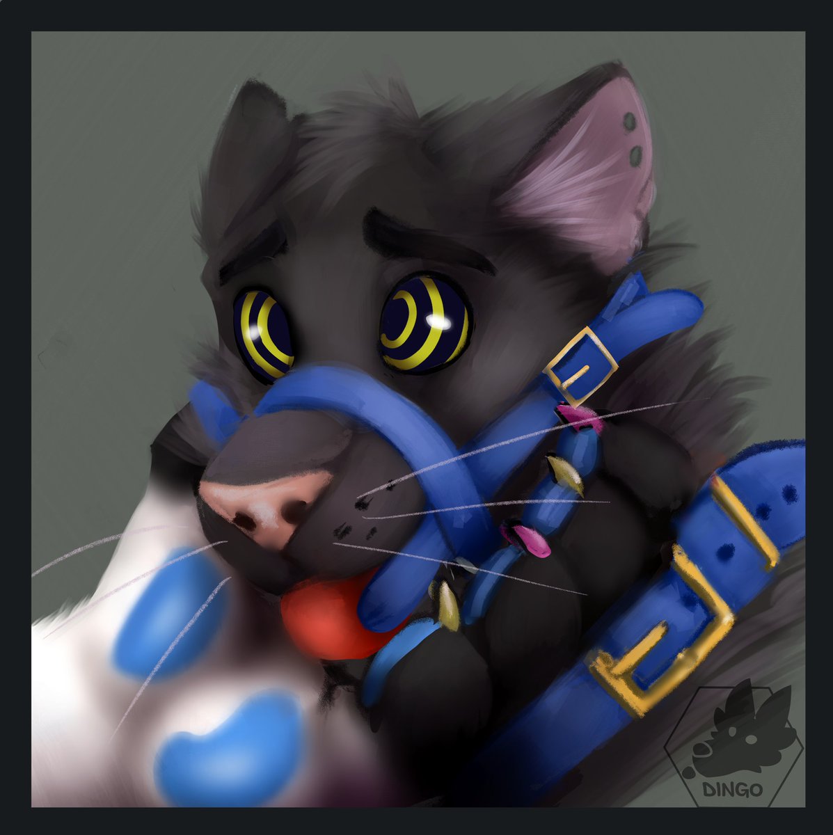 Commission YCH for <a href="/SicaKittyPup/">Sica 🎀</a>

Isn't he a cute and obedient kitty?

(My FA: furaffinity.net/user/dingodiego)  

#size_difference #cat #ball_gag #paw #mind_controlh #Hyena #submissive #bondage #hogtie #muzzle #gag #ball_gag #hypno #hypnosis #hypnotized #BDSM #Furryart #paw